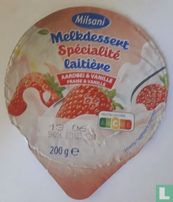 Milsani fraise et vanille 200gr