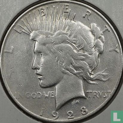 United States 1 dollar 1928 (S - type 1) - Image 1