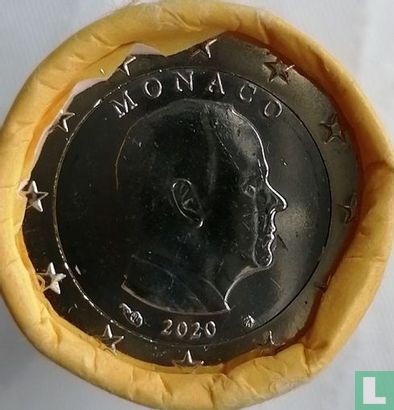 Monaco 1 euro 2020 (rouleau) - Image 1