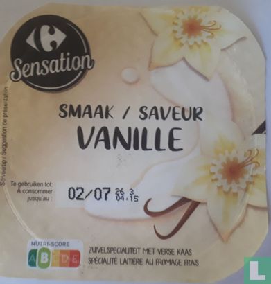 Sensation Smaak/Saveur Vanille
