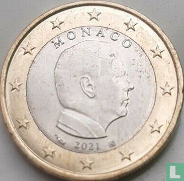 Monaco 1 euro 2021 - Image 1