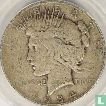États-Unis 1 dollar 1934 (D - type 1) - Image 1
