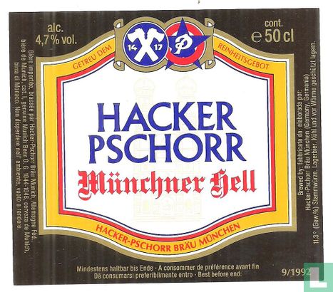 Hacker-Pschorr Münchner Hell