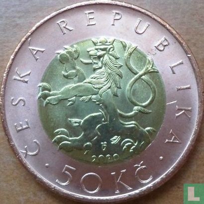 République tchèque 50 korun 2020 - Image 1