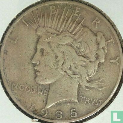 États-Unis 1 dollar 1935 (S - type 1) - Image 1