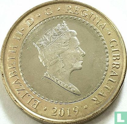 Gibraltar 2 Pound 2019 (AB) "Island Games in Gibraltar" - Bild 1