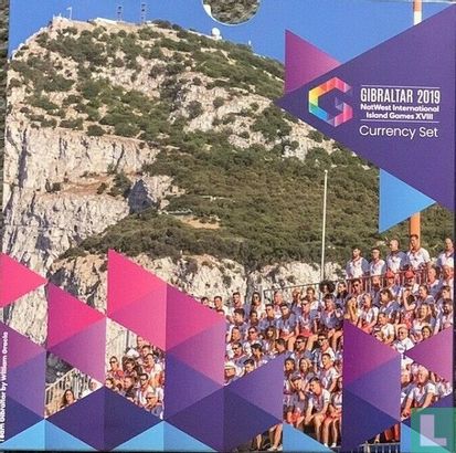 Gibraltar mint set 2019 "Island Games in Gibraltar" - Image 1