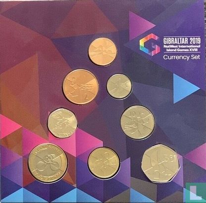 Gibraltar mint set 2019 "Island Games in Gibraltar" - Image 2