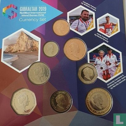 Gibraltar mint set 2019 "Island Games in Gibraltar" - Image 3