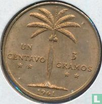 Dominikanische Republik 1 Centavo 1961 - Bild 1