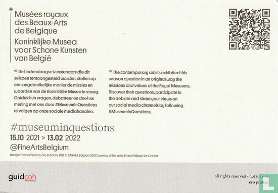 Koninklijke Musea voor Schone Kunsten van België - Fabrice Samyn - Bild 2