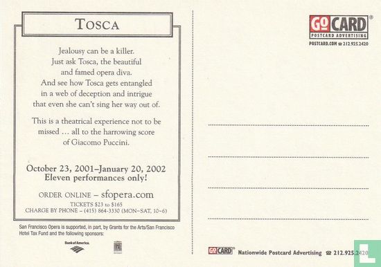San Francisco Opera - Tosca - Image 2