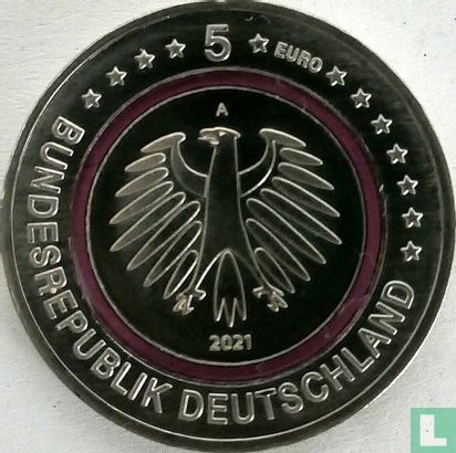 Allemagne 5 euro 2021 (A) "Polar zone" - Image 1