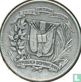Dominikanische Republik ½ Peso 1961 - Bild 2