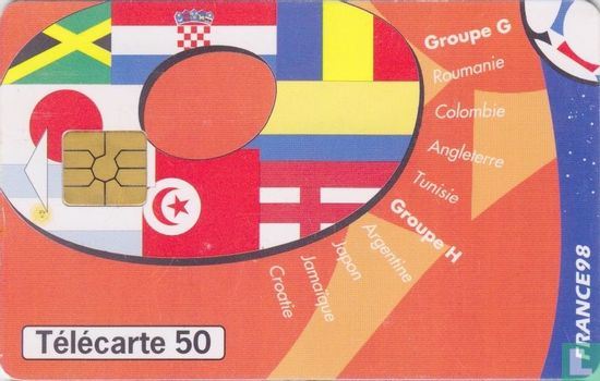 France'98 Groupes G et H - Afbeelding 1