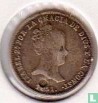 Spanje 1 real 1851 - Afbeelding 1