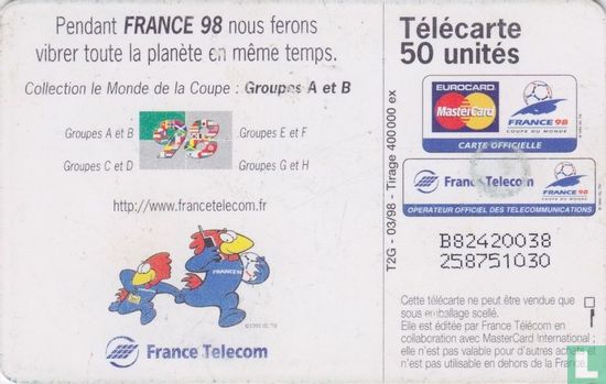 France'98 Groupes A et B - Bild 2