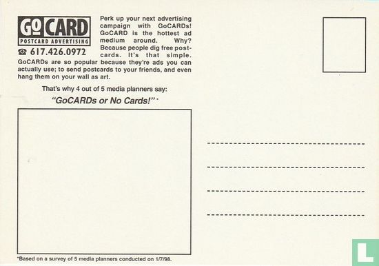 GoCard 'GoCARDs or No Cards!' GOCARD POSTCARDS - Bild 2
