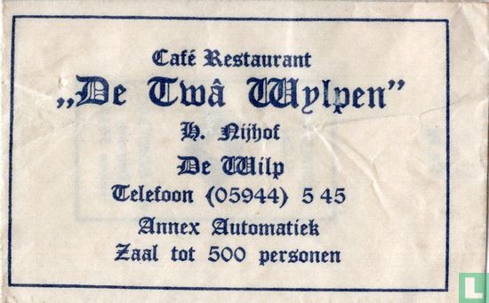 Café Restaurant "De Twa Wylpen" - Image 1