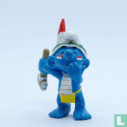 Indian Smurf with battle axt  - Image 1