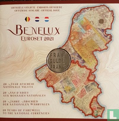 Benelux mint set 2021 "20 years of farewell to the national currencies" - Image 1