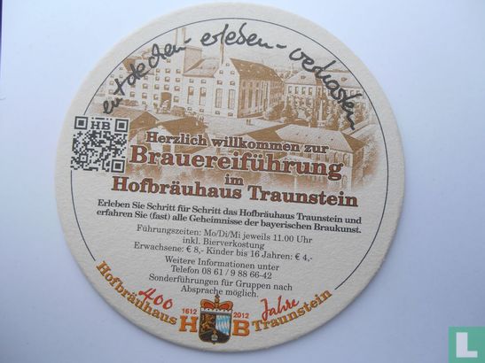 Brauereiführung im Hofbräuhaus Traunstein - Bild 1