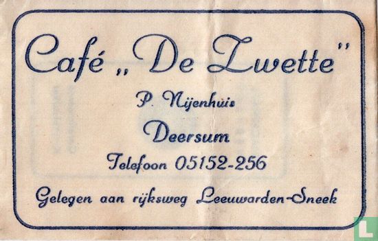Café "De Zwette" - Image 1