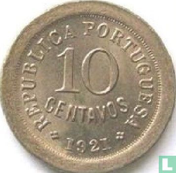 Portugal 10 Centavo 1921 - Bild 1