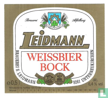 Leidmann Weissbier Bock