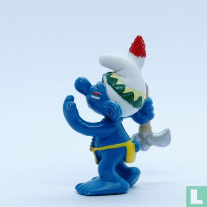 Indian Smurf with battle axt   - Image 3