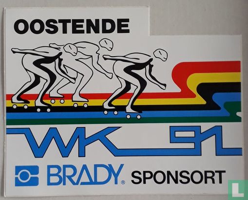 Oostende WK 91 Brady sponsort