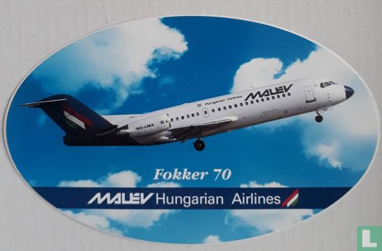 Malev Hungarian Airlines  Fokker 70