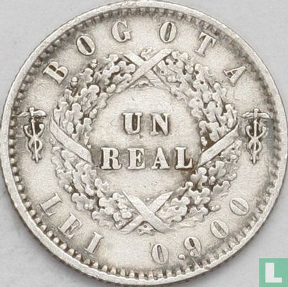 Colombia 1 real 1851 - Image 2