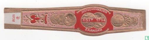 Justus Van Maurik ESTd 1794 Zaandam - Image 1