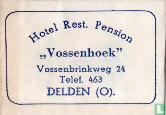 Hotel Rest. Pension "Vossenhoek" - Afbeelding 1