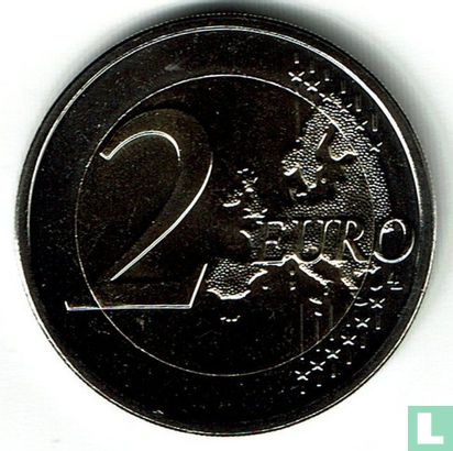 Belgique 2 euro 2021 "100 years of Economic Union Belgium-Luxembourg" - Image 2