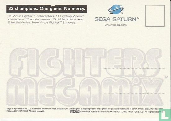 Sega Saturn - Fighters Megamix - Image 2