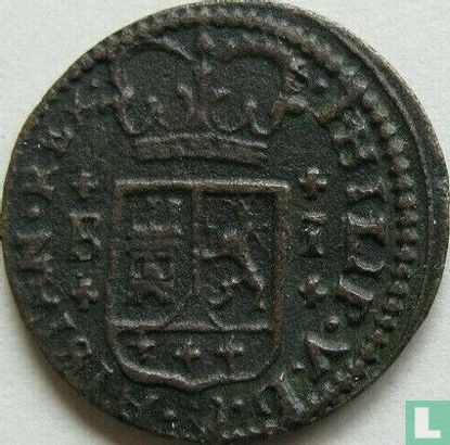 Spanje 1 maravedi 1720 (B) - Afbeelding 2