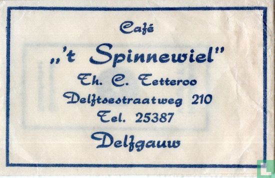 Café " 't Spinnewiel" - Afbeelding 1