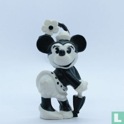 Minnie Mouse in zwart wit - Afbeelding 1