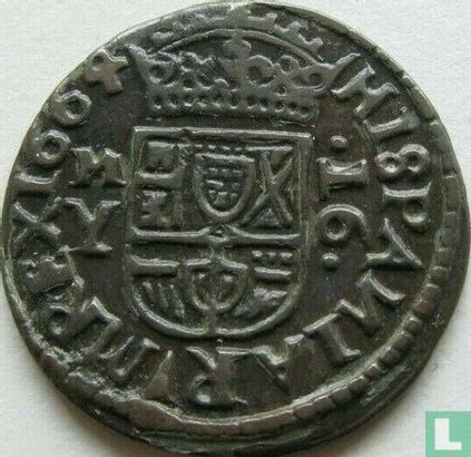Spanien 16 maravedi 1664 (MY) - Bild 1