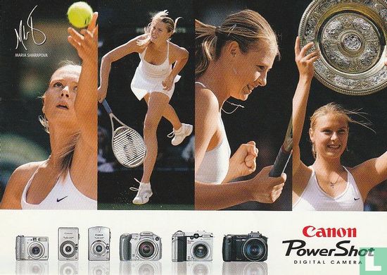 Canon PowerShot - Maria Sharapova - Image 1