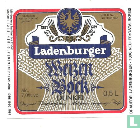Ladenburger Weizen Bock