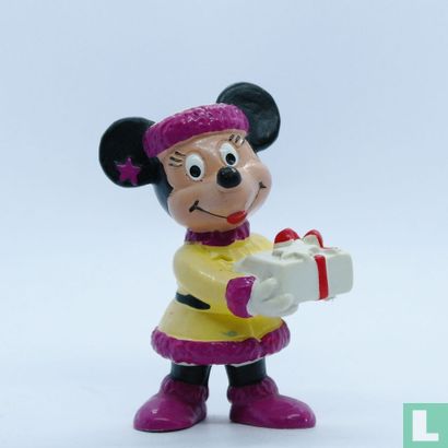 Minnie met cadeau - Afbeelding 1