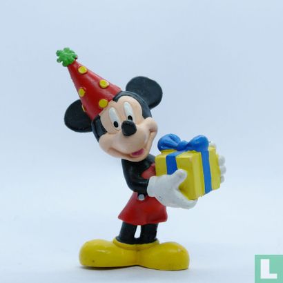 Mickey Mouse met cadeautje - Afbeelding 1