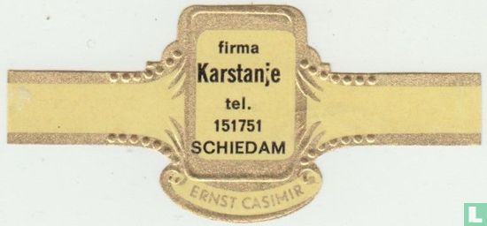 Firma Karstanje tel. 151751 Schiedam - Afbeelding 1