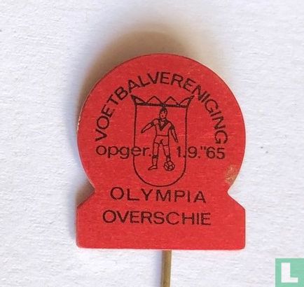Voetbalvereniging Olympia Overschie Opger. 1.9.''65 [rood] - Bild 1