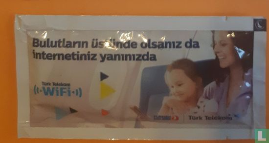 Wet towel Turkish Airlines - Afbeelding 1