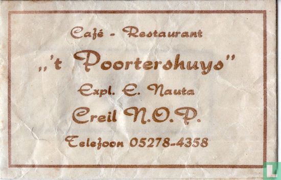 Café Restaurant " 't Poortershuys" - Bild 1