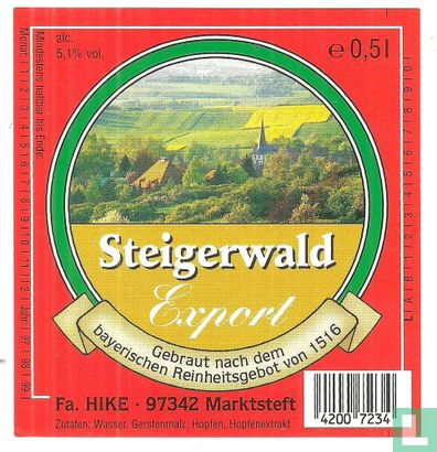 Steigerwald Export